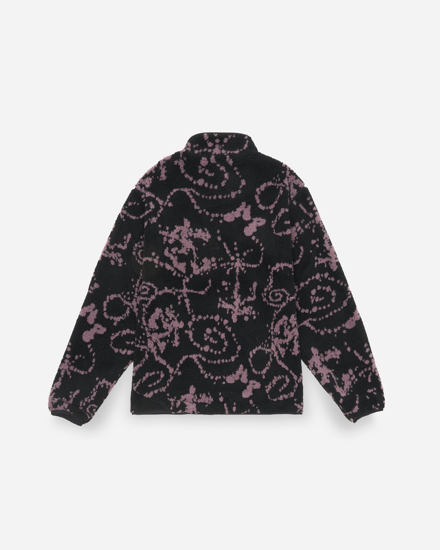 PRINT FLEECE JACKET