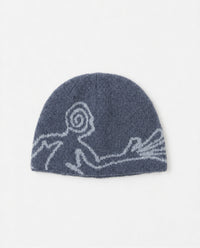EXPLORATION MOHAIR MIXED BEANIE (PRE-ORDER) flat model media