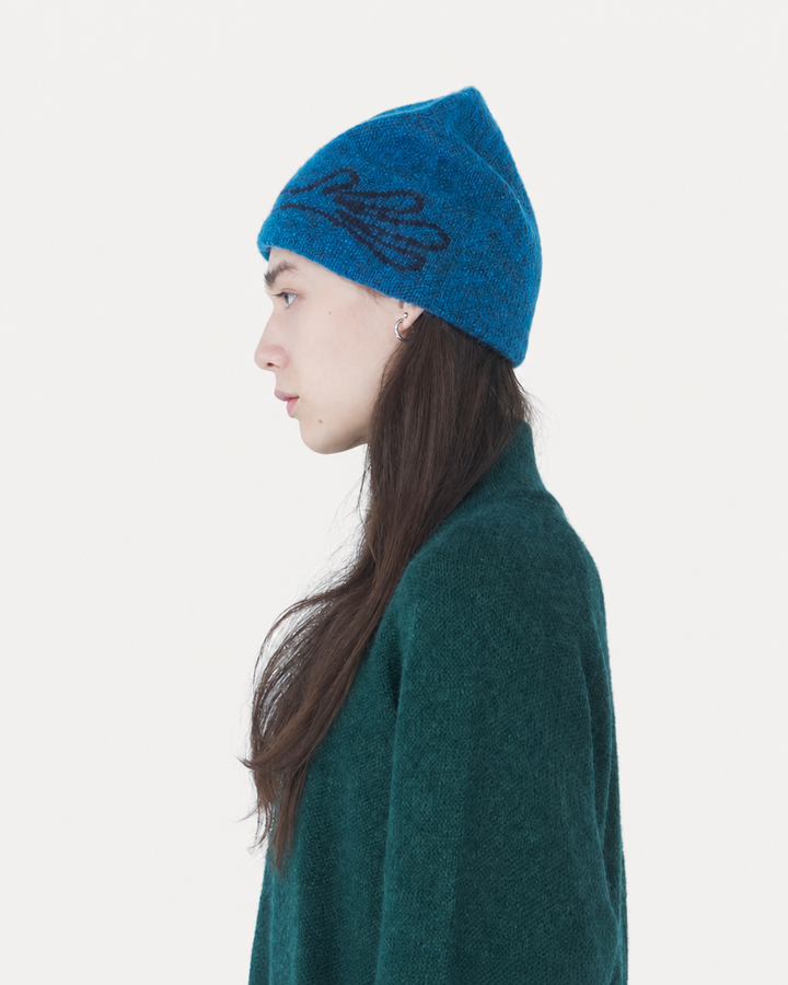 EXPLORATION MOHAIR MIXED BEANIE (PRE-ORDER) hover media