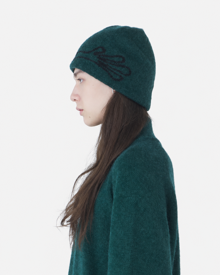 EXPLORATION MOHAIR MIXED BEANIE (PRE-ORDER) hover media