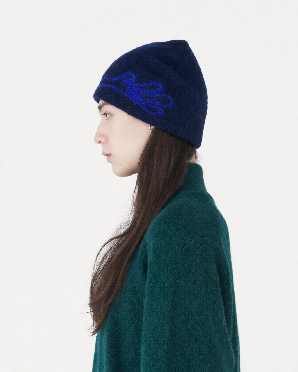 EXPLORATION MOHAIR MIXED BEANIE (PRE-ORDER)
