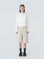 PATH LINEN COTTON MIXED SHORTS media