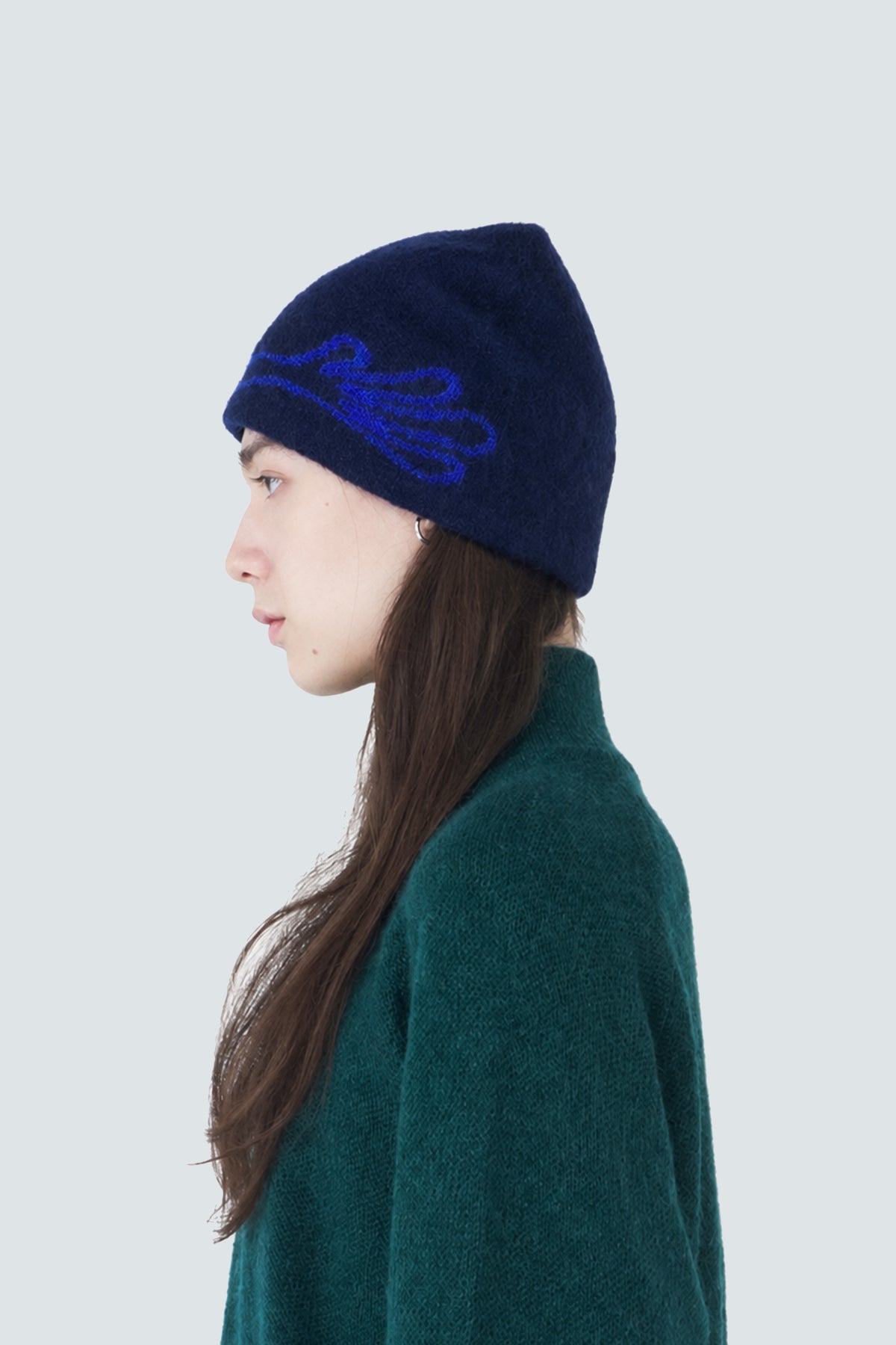 EXPLORATION MOHAIR MIXED BEANIE