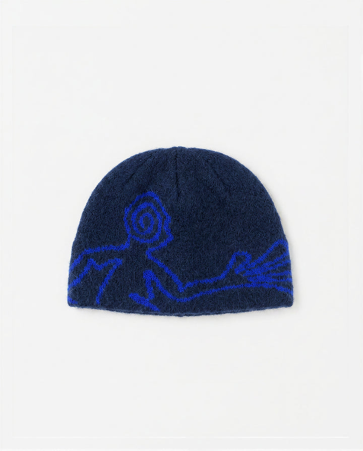 EXPLORATION MOHAIR MIXED BEANIE (PRE-ORDER) flat model media