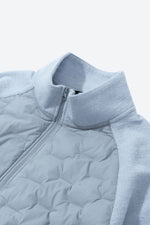 PATH HYBRID KNITTED PADDED JACKET media