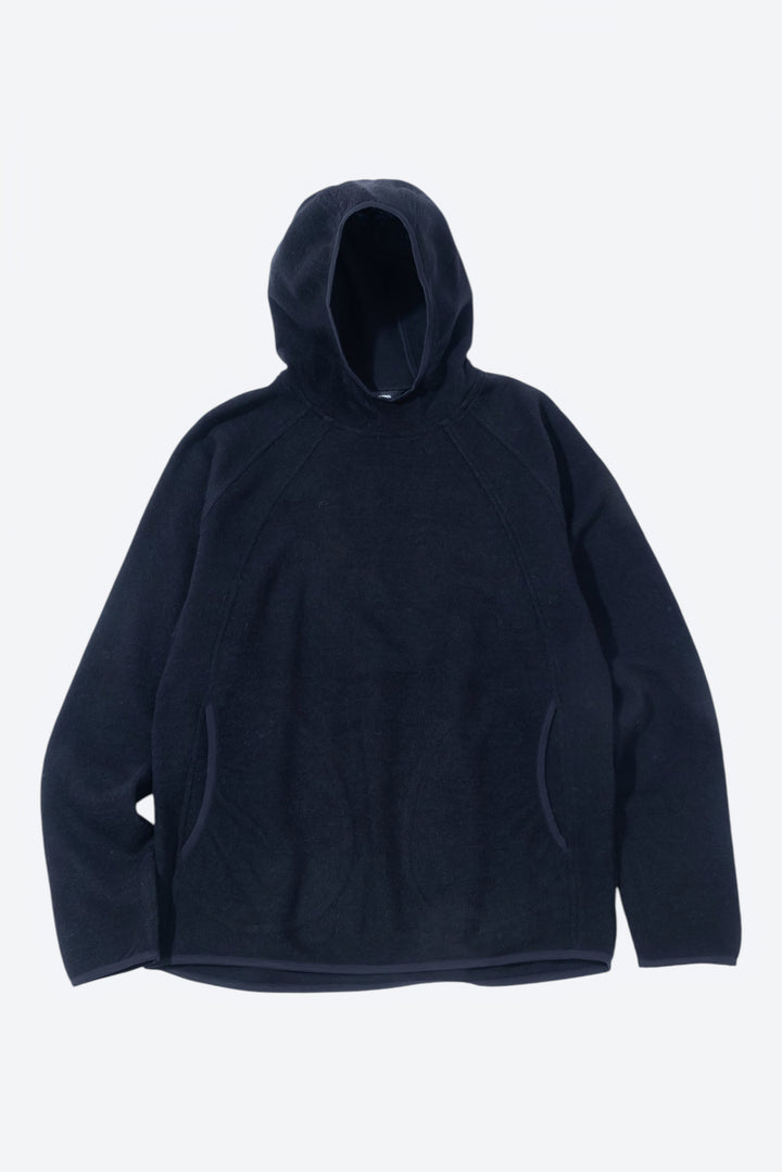 ORBIT KNIT HOODED PULLOVER flat model media