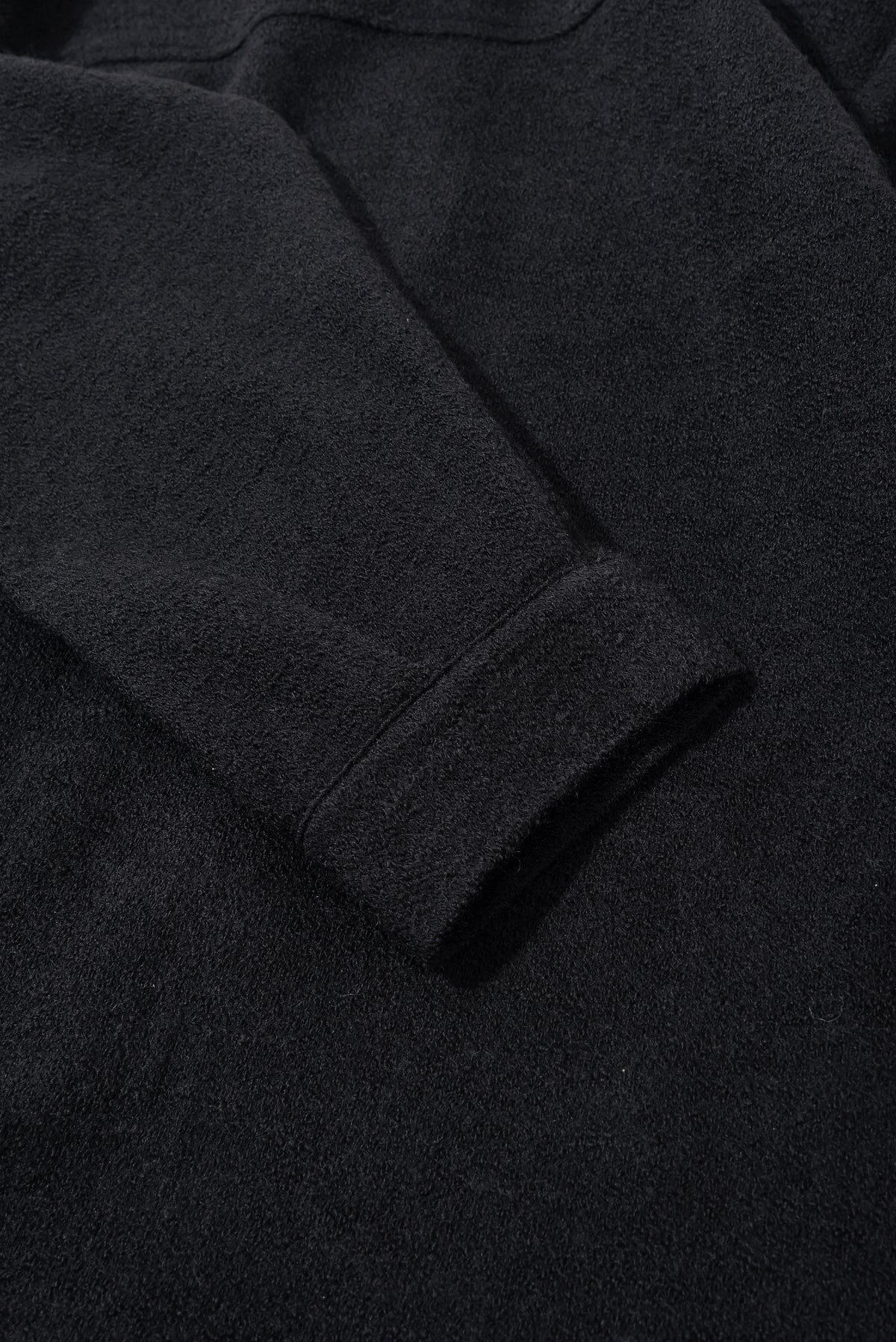 EDGE KNIT ZIP SHIRT