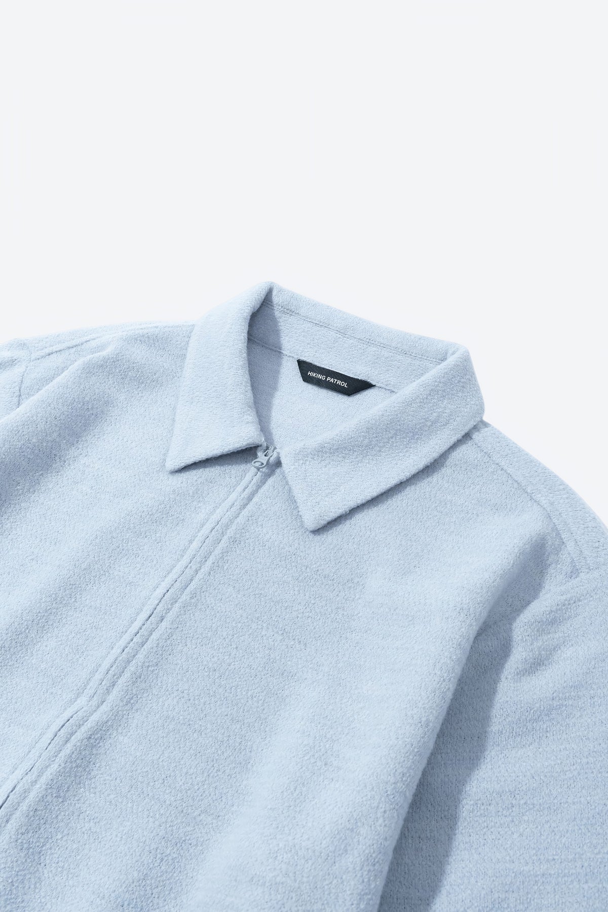 EDGE KNIT ZIP SHIRT