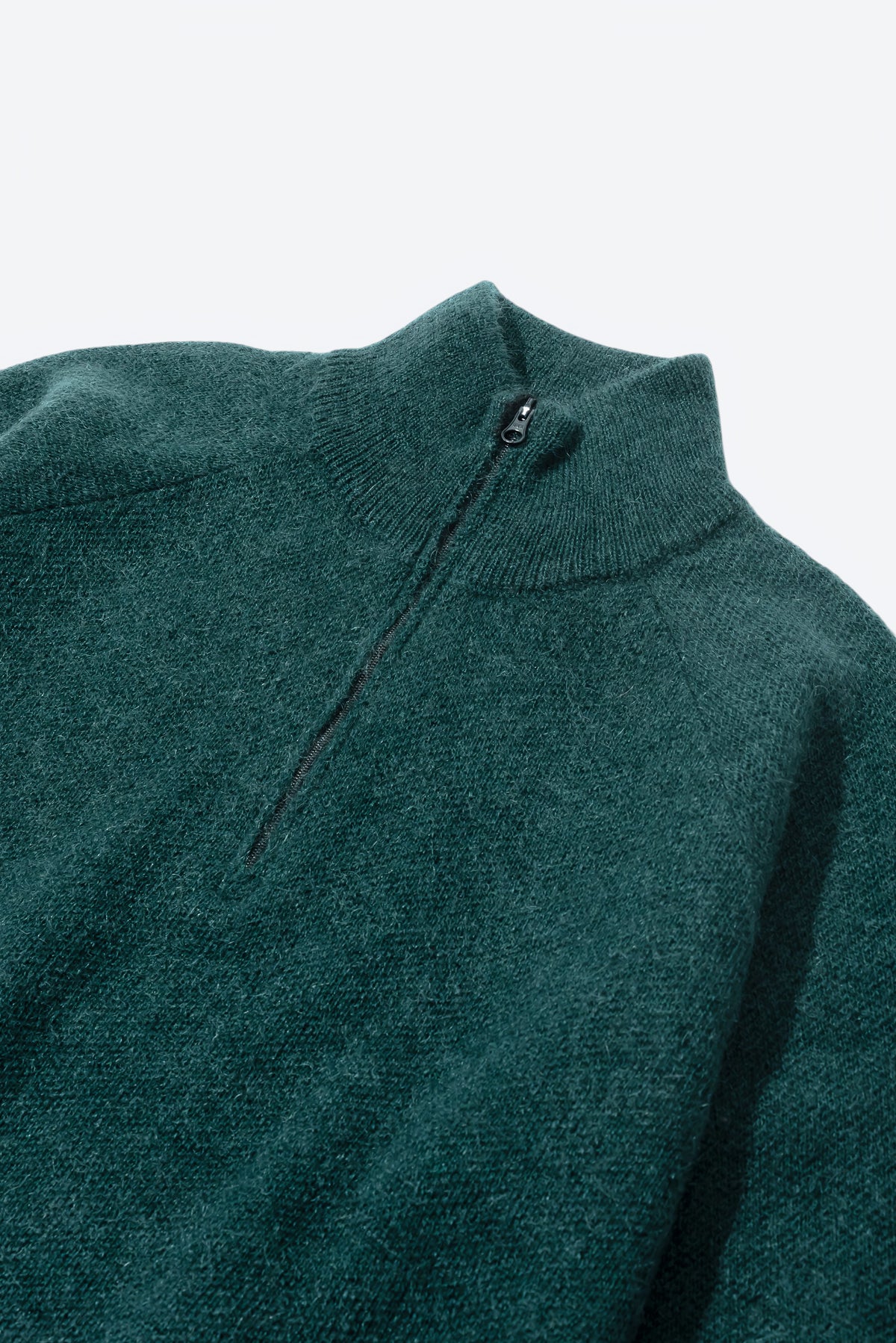 ESSENCE MOHAIR MIXED KNIT TOP