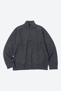 ESSENCE MOHAIR MIXED KNIT TOP flat model media