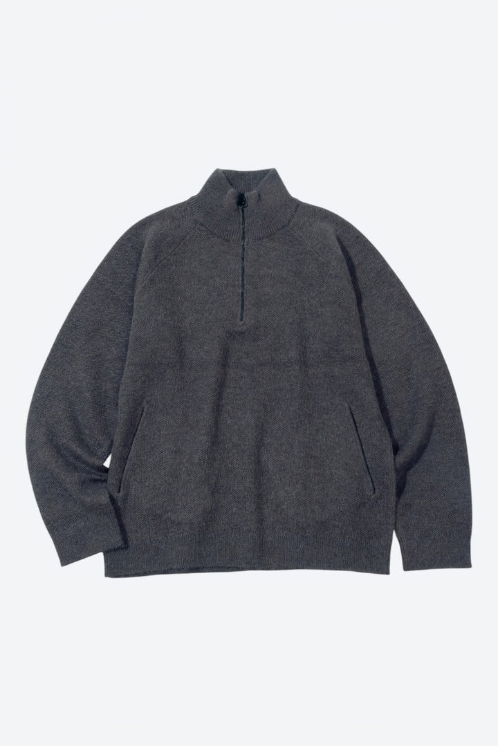ESSENCE MOHAIR MIXED KNIT TOP flat model media
