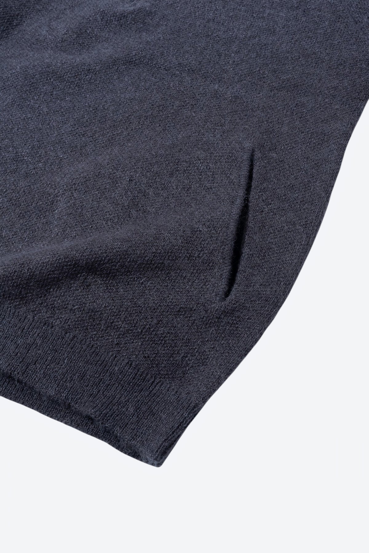 ESSENCE MOHAIR MIXED KNIT TOP