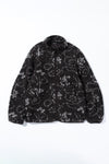 PRINT FLEECE JACKET