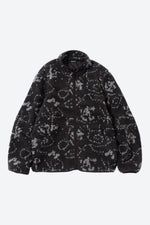 PRINT FLEECE JACKET media