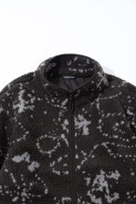 PRINT FLEECE JACKET media