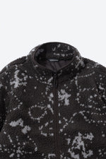 PRINT FLEECE JACKET media