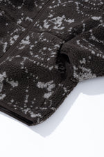 PRINT FLEECE JACKET media