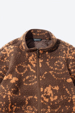 PRINT FLEECE JACKET media