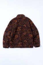 PRINT FLEECE JACKET media