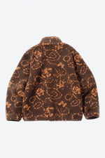 PRINT FLEECE JACKET media