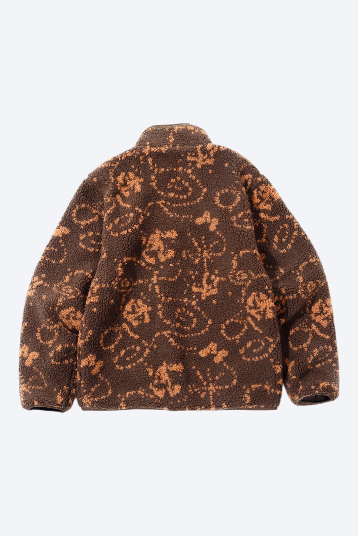 PRINT FLEECE JACKET