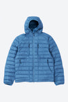 HORIZON UL 800FP HOODED DOWN JACKET flat model media