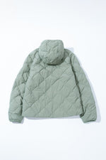 BASE GRID LT DOWN HOODED JACKET media