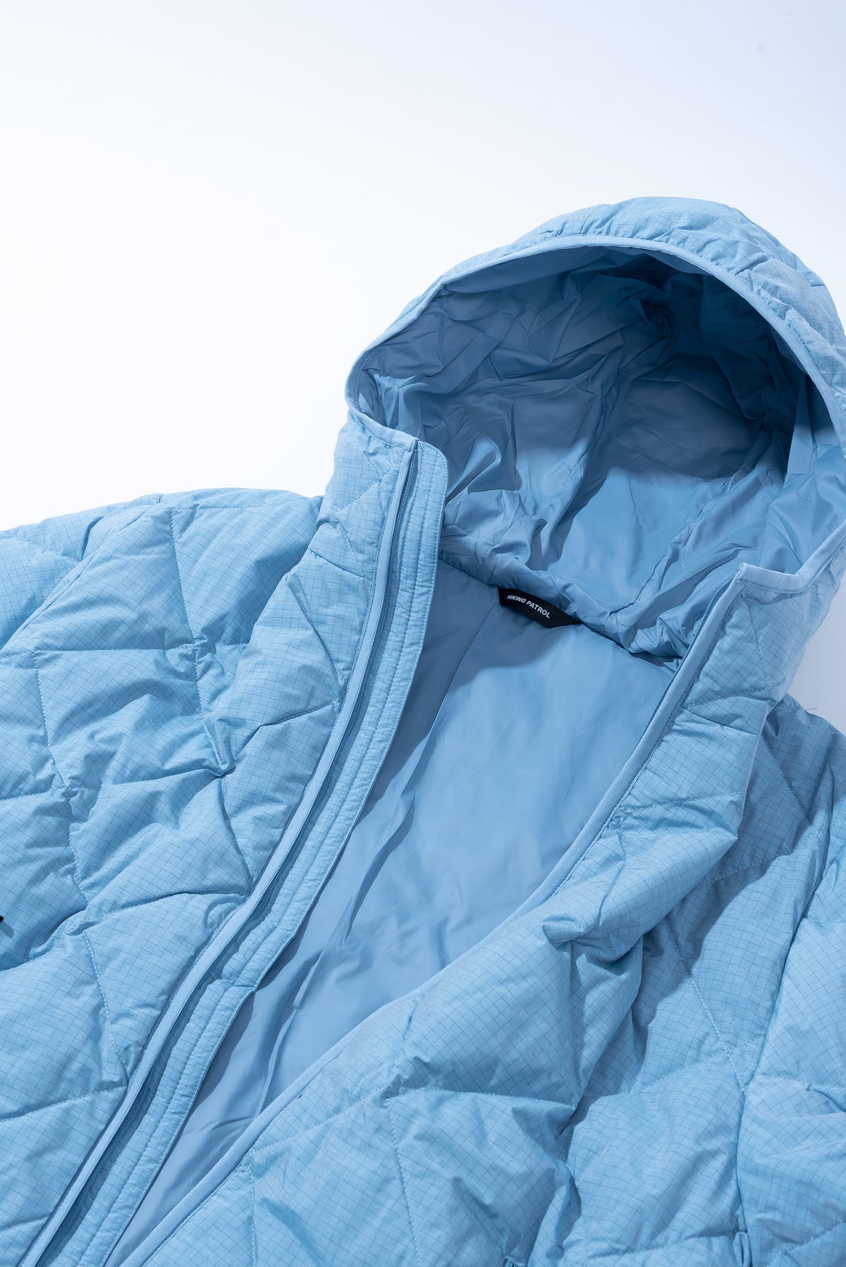 BASE GRID LT DOWN HOODED JACKET