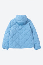 BASE GRID LT DOWN HOODED JACKET media