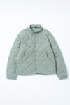 BASE GRID LT DOWN ZIP CHECK JACKET