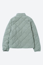BASE GRID LT DOWN ZIP CHECK JACKET media