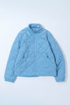 BASE GRID LT DOWN ZIP CHECK JACKET