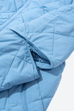 BASE GRID LT DOWN ZIP CHECK JACKET media