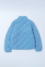 BASE GRID LT DOWN ZIP CHECK JACKET media