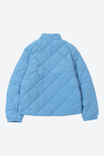 BASE GRID LT DOWN ZIP CHECK JACKET media