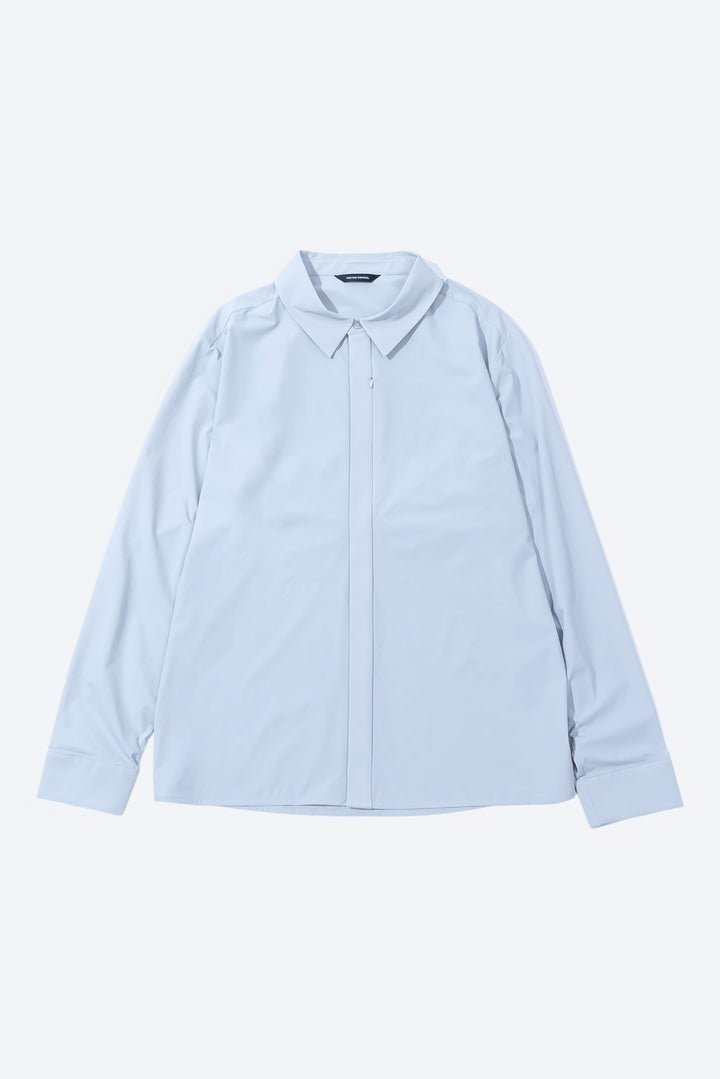 ALIGN BUTTON UP SHIRT flat model media