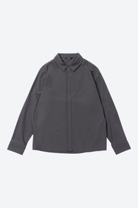 ALIGN BUTTON UP SHIRT flat model media