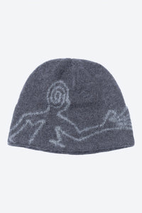 EXPLORATION MOHAIR MIXED BEANIE flat model media