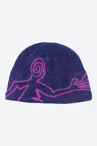 EXPLORATION MOHAIR MIXED BEANIE flat model media
