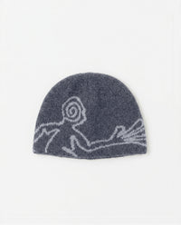 EXPLORATION MOHAIR MIXED BEANIE (PRE-ORDER) flat model media