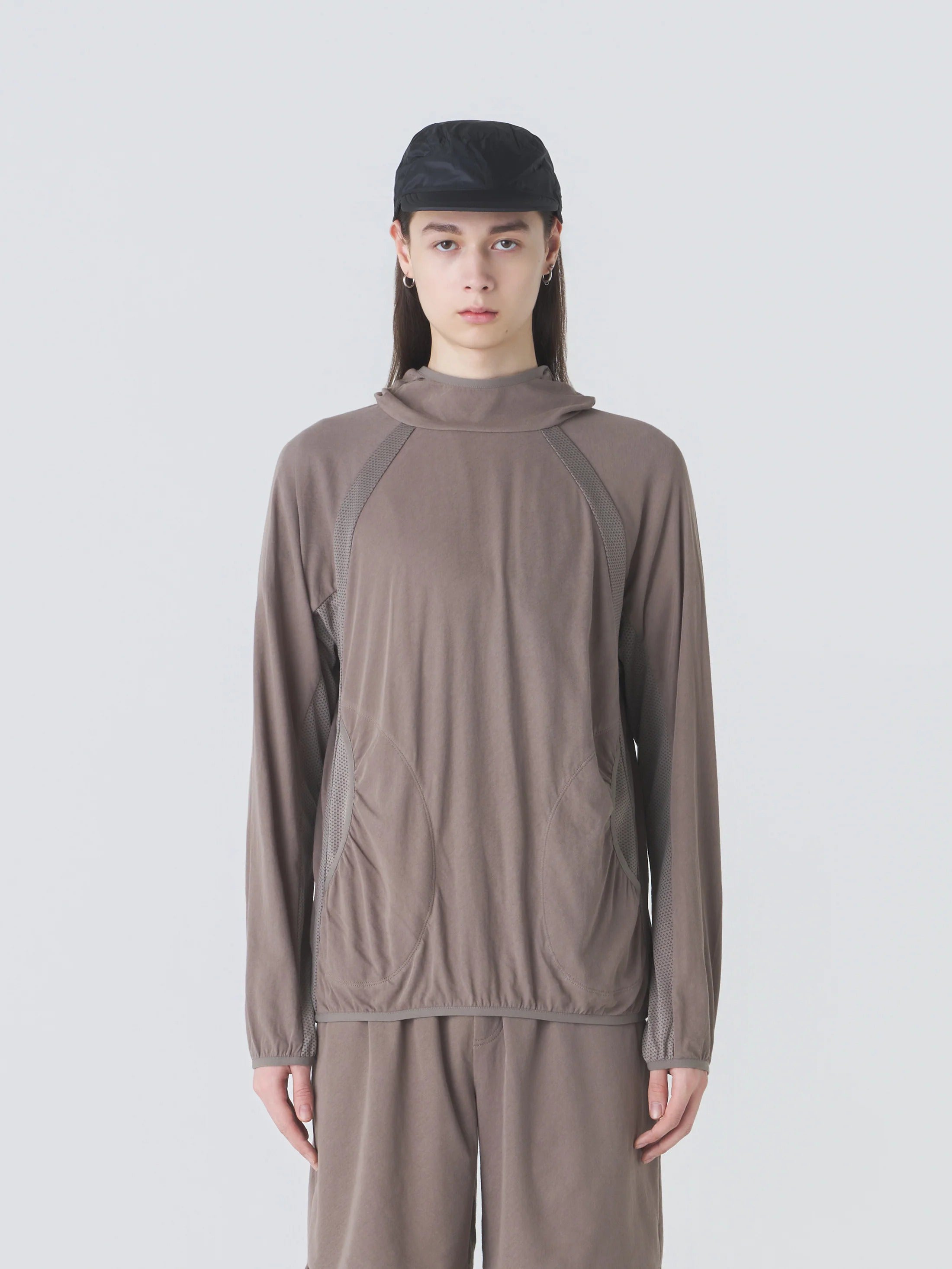 ORBIT JERSEY HOODED PULLOVER