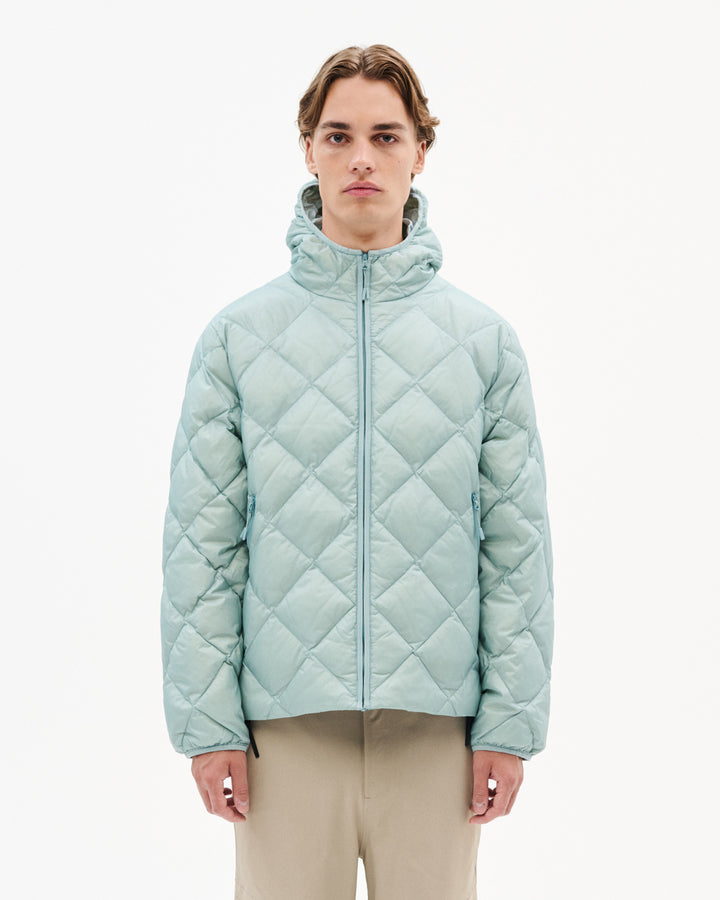 BASE LT DOWN HOODED JACKET media