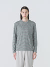 STRIPED LONG SLEEVE T-SHIRT media