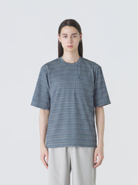 STRIPED SHORT SLEEVE T-SHIRT media